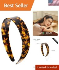 Wide Headbands for Women with Teeth Acetate Resin Hair Bands for Women's Hair...