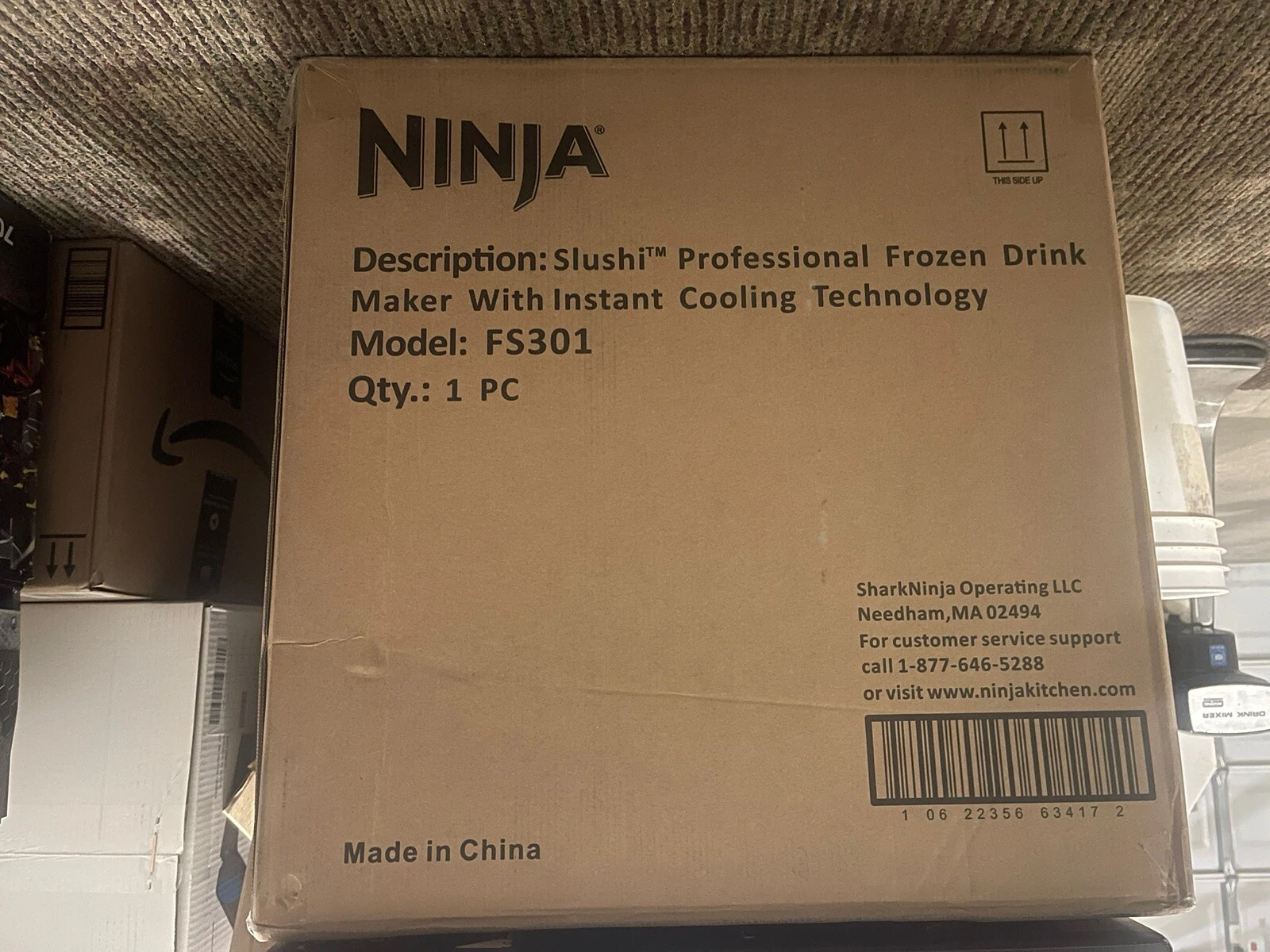 Ninja SLUSHi 88OZ Professional Frozen Drink Maker FS301 ❄️ New In Box FREE SHIP