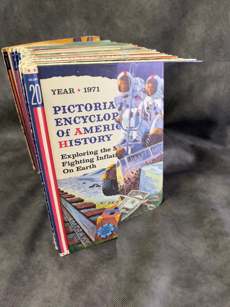Pictorial Encyclopedia of American History 22 vol 1450-1973
