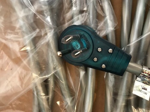 HIGH QUALITY 6 FOOT 360 DEGREE ROTATING FLAT PLUG 3 PRONG EXTENSION CABLE RM1YRK - Picture 4 of 6