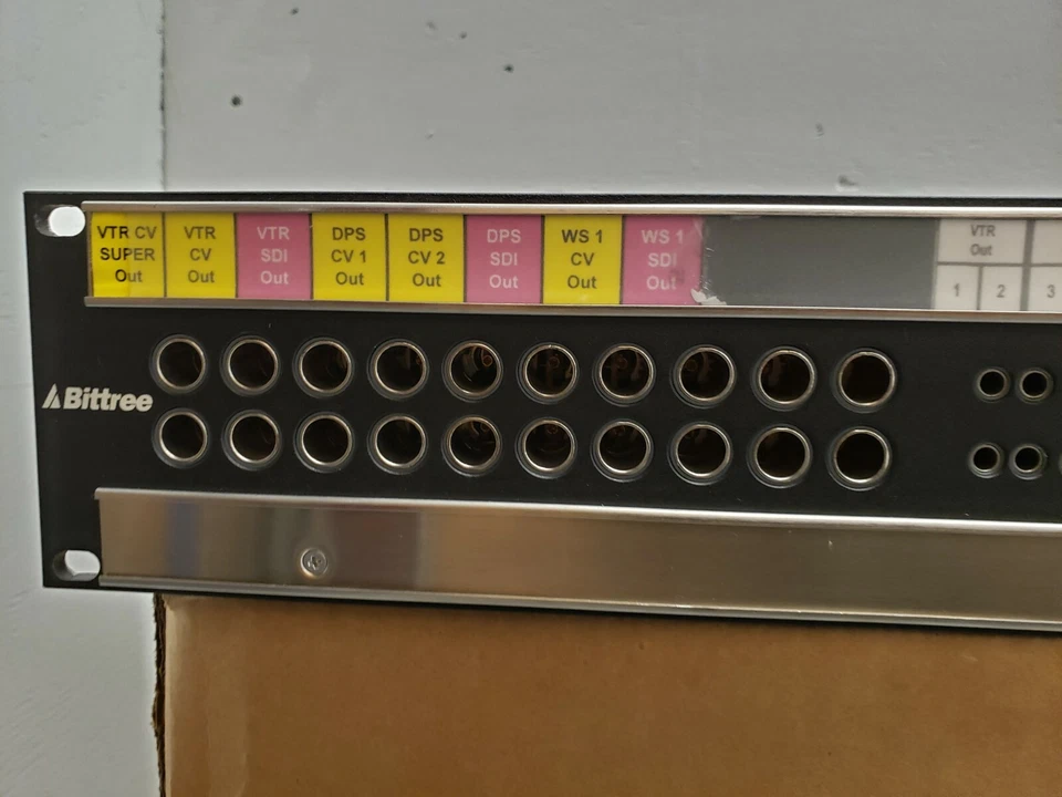 BITTREE BIPS-4 Audio & Video Integrated Patch Bay - MACHINE CONTROL- USED - Image 2 of 4
