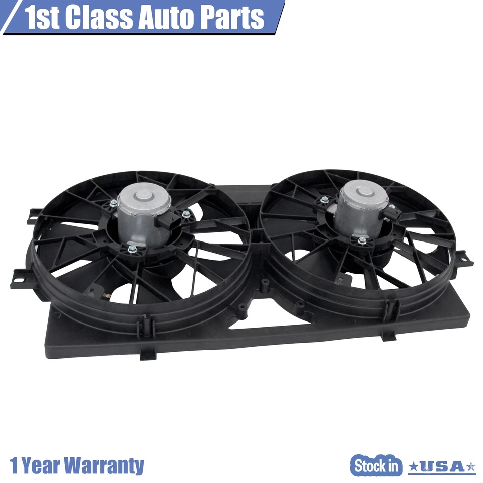 Conjunto de ventilador de refrigeración del motor para Chrysler Cirrus Dodge Stratus Plymouth Breez Foto 3 de 4