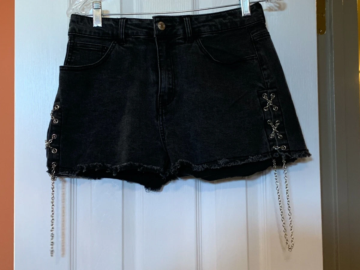 Black jean shorts forever cheap 21