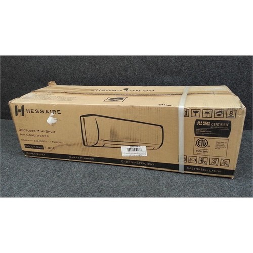 Hessaire H12HP1A15 Ductless MiniSplit Air Conditioner 12,000 BTU