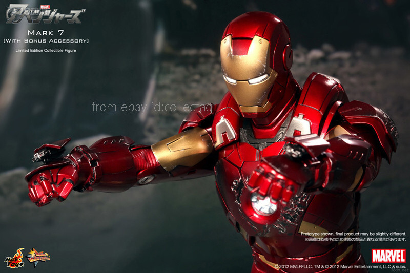 Hot Toys Mms185 1/6 The Avengers Mark Vii Limited Edition