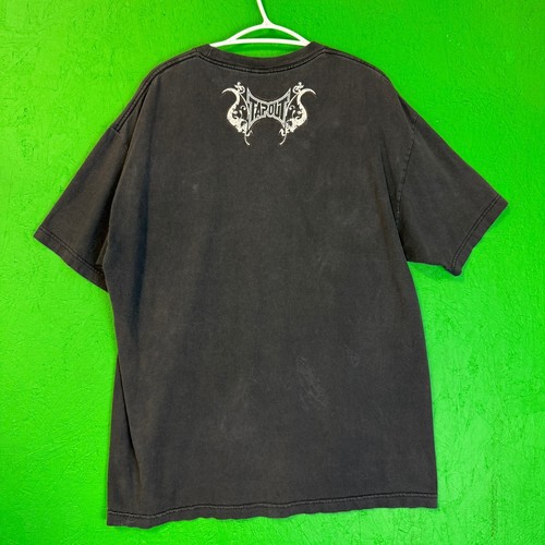 Rare VTG Mens Tapout Kimbo Slice T-shirt Black Size XL Y2K Grunge Punk Goth MMA - Picture 6 of 7