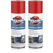 Kraken Bond Label & Sticker Remover Spray - 6.7 oz.  2 Pack