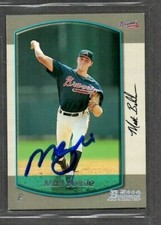 2000 (BRAVES) Bowman #330 Matt Belisle Signed Autograph