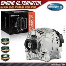 Alternator for Alfa Romeo GTV 166 156 Spider GT 147 Lancia Kappa 838 0124515090