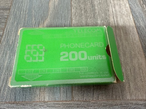 Tarjeta Telefónica Retro Británica De Colección Telecom 200 Unidades Nuevas Tarjetas de Juego Nuevas - Imagen 8 de 14
