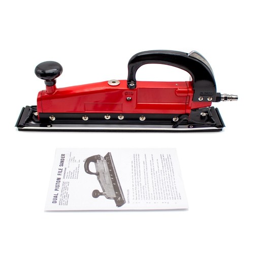 Straight Track Air Sandpaper Reciprocating Square Pneumatic Grinder 65x390MM New - Picture 3 of 6