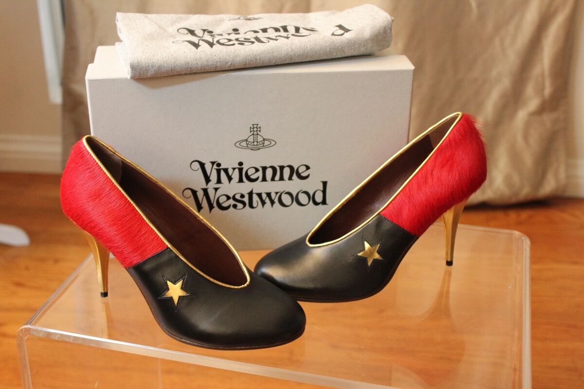 NEW Vivienne Westwood Star Court Heels size 38 with box and NEW Vivienne Westwood Star Court Heels size 38 with box and