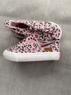 Leopard Print Low Top Sneakers Blowfish Malibu Kids Girls Shoes