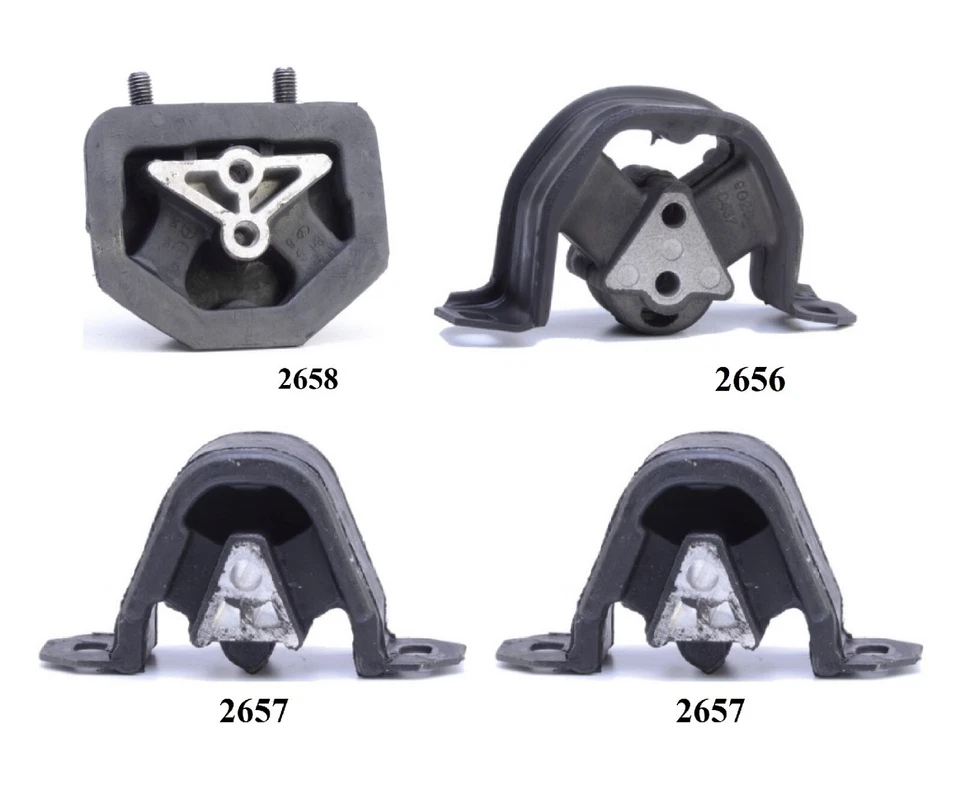 4PCS MOTOR & TRANS MOUNT FOR 1993 ASUNA GT, SE 1.6L - Image 2 of 4