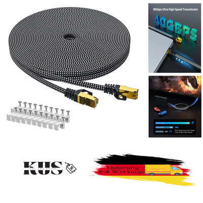 Cat7 Ethernet Cable 15m Arisken Gigabit Netzwerkkabel für Router und Modem mi...