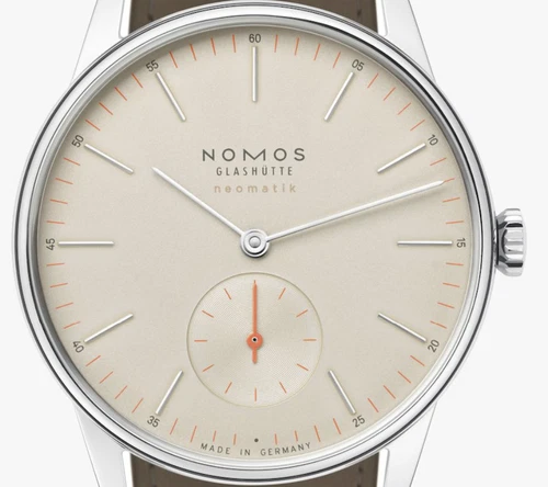 Luxusuhr Nomos Orion Neomatik Champagner