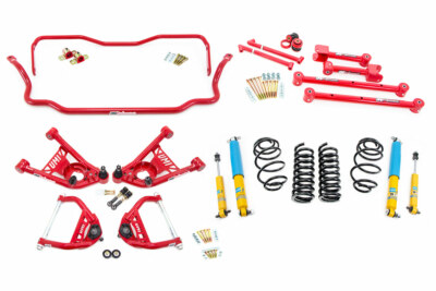 UMI 1968-1972 GM A-Body Handling Package, 2'' Lowering- Stage 2 RED ABF803-2-R