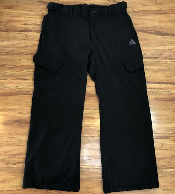 Gerry Insulated Men s Black Ski  Snow Snowboard Pants Size XXL Expandable Waist