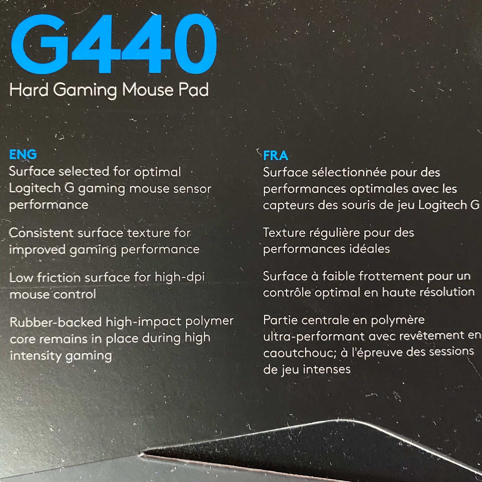 Acheter Logitech Tapis de souris de jeu dur G440 - Tapis de Souris prix  promo neuf et occasion pas cher