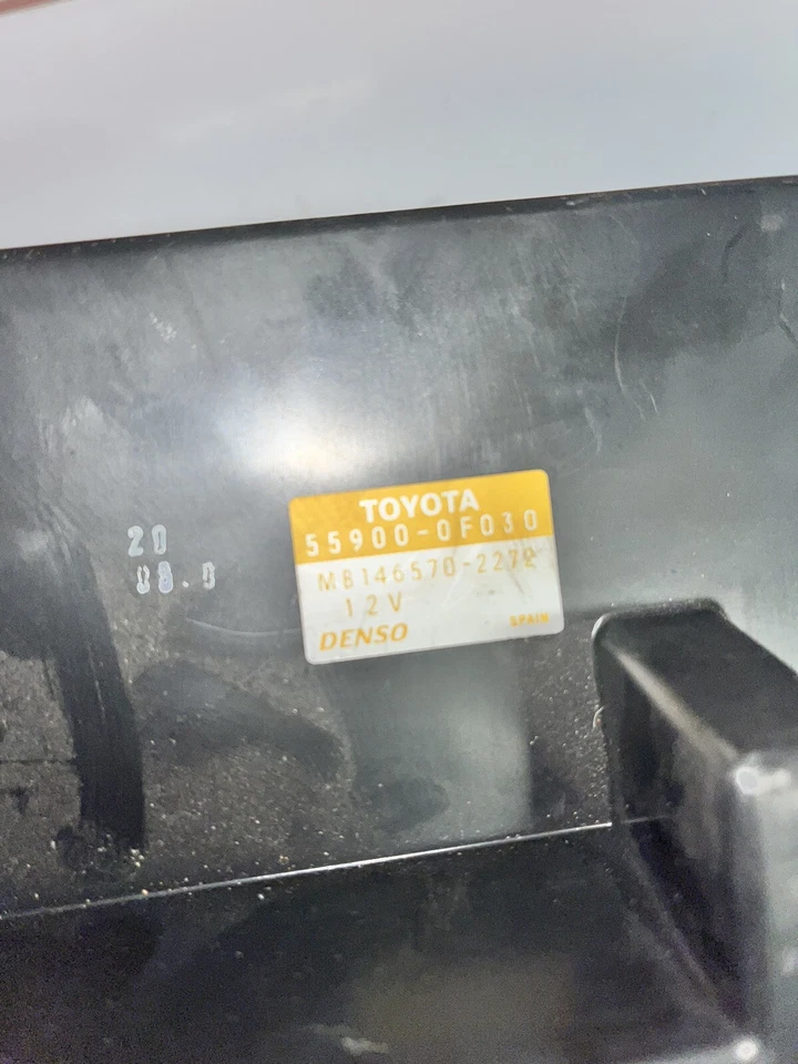 2005 TOYOTA COROLLA VERSO T SPIRIT 5DR НАГРЕВАТЕЛЬ КЛИМАТ-ПАНЕЛЬ 55900-0F030 #4 - Изображение 2 из 4