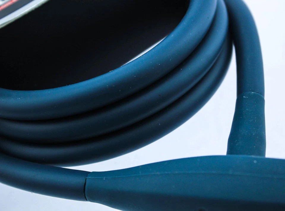 Knog Party Coil 1300mm Coiled Cable Bike Lock 10mm Braided Steel Indigo NEW - Image 4 of 4