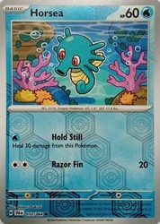 Horsea 010/064 Shrouded Fable Reverse Holo