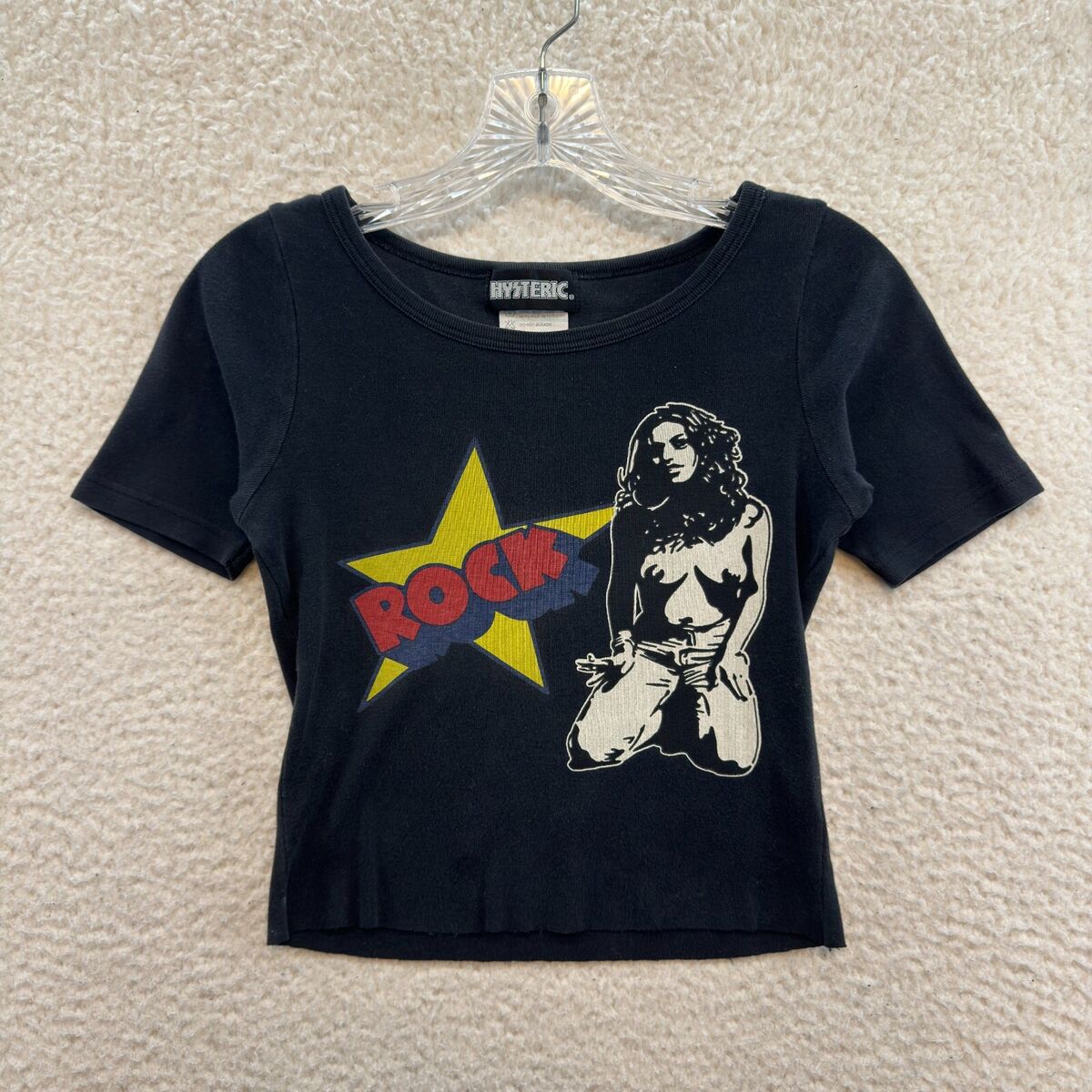 Vintage Hysteric Glamour Top Shirt XS S Small Y2K Graphic Vintage Hysteric Glamour Top Shirt XS S Small Y2K Graphic