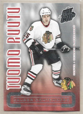 TUOMO RUUTU CHICAGO BLACKHAWKS 2003-04 QUEST FOR THE CUP CALDER CONTENDERS #5