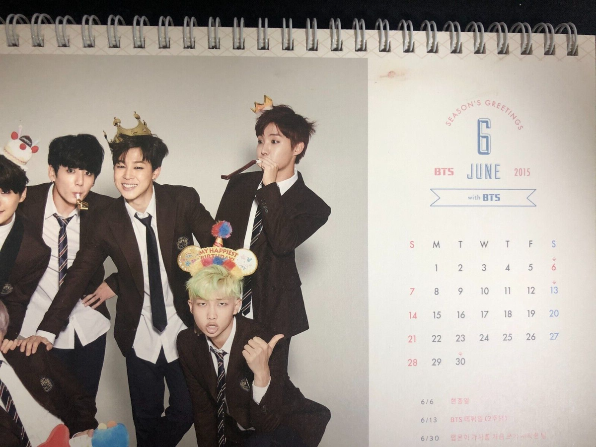 BTS 2015 Season's Greetings BANGTAN BOYS Full Set CD+
