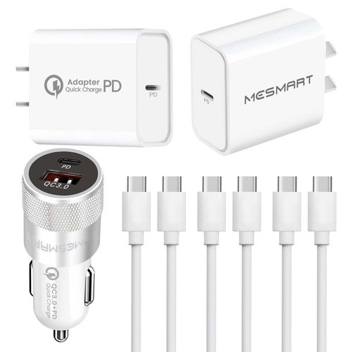 6FT Cable & 20W Fast Charging Type C Wall Charger For Samsung Galaxy S20 S22 S21 - Picture 53 of 53