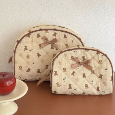 Reise Kulturbeutel Tragbar Handtasche Make Up Aufbewahrungstasche Damen Kosmetiktasche