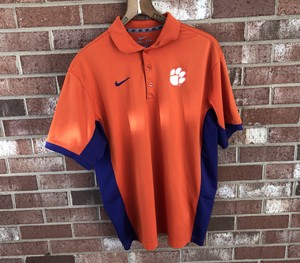 clemson golf polo
