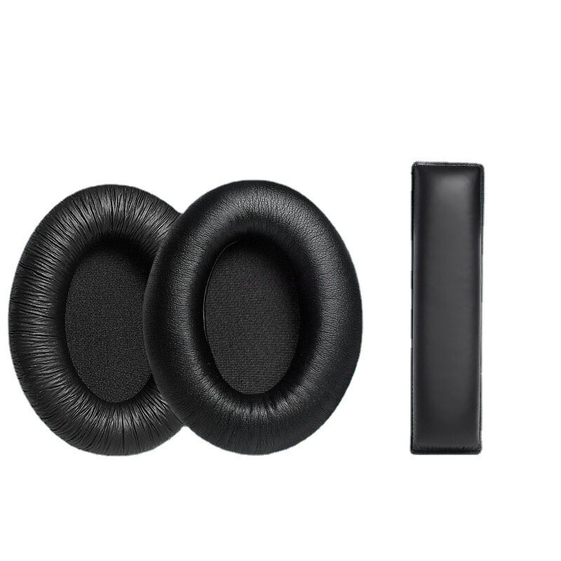 Replacement Earpads & Headband For Sennheiser HD 418-449 Headphones - Black
