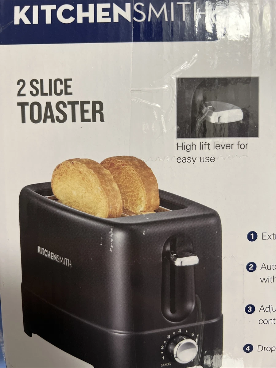 KitchenSmith by Bella 2 Slice Toaster