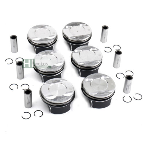 STD 6pcs Pistons & Rings Set Φ20mm for VW Touareg Audi S4 A6 Q7 3.0TFSI V6 EA839 - Picture 2 of 6