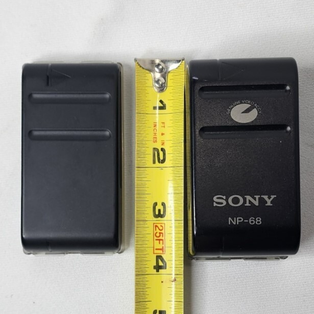 Batteria sostituisce Sony NP-66 NP-68 NP-77 NP-78 NP-33 NP-55 NP-90 4200mAh 6V