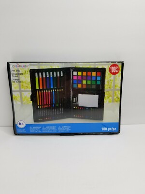 Creatology Art Set for Kids and Beginners 100 Pieces w/ Storage Case for Ages 6+