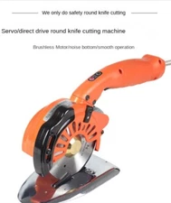 Direct Drive Round Knife Cutting Machine Electric Shear Cloth Cutting Machine