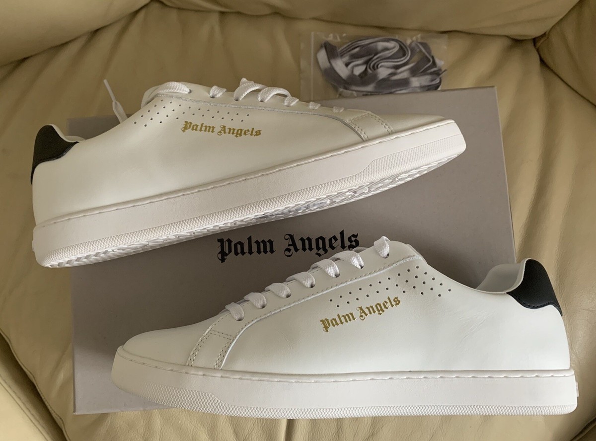 関税送料込【Palm Angels】ロゴ ハイカットスニーカー 関税送料込］＊Palm Angels＊くまプリント スニーカー (Palm