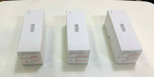 Boquilla de goma dura para saxofón alto Meyer - mediana 5,6,7 hecha en EE. UU. - Imagen 2 de 6