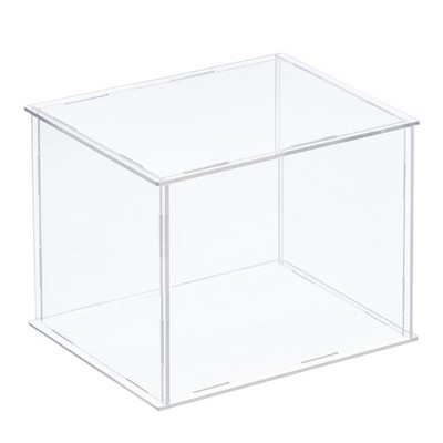 Acrylic display case plastic dust box showcase 26x21x20.5cm