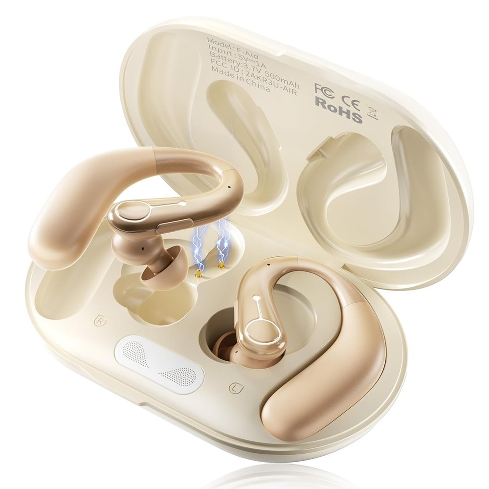 Hearing Aids, Hearing Aids for Seniors with Bluetooth, Rechargeable Hearing Aid