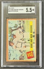 1962 Topps #137 Babe Ruth Special SGC 5.5 EX+