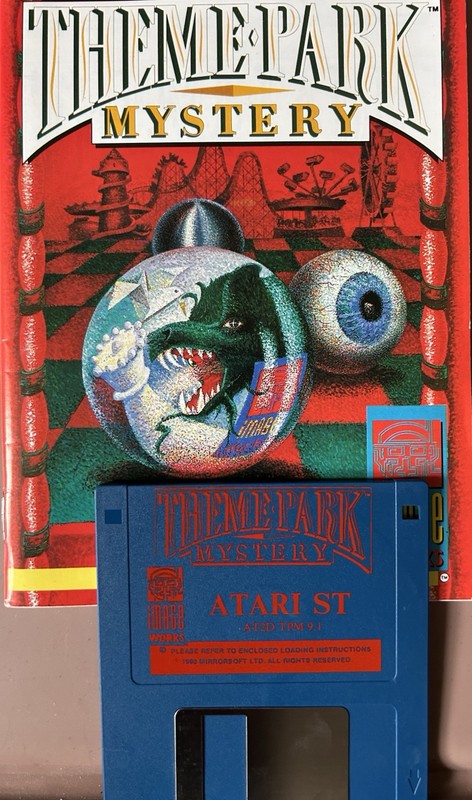 Atari ST - Theme Park Mystery - Image Works Software 1990