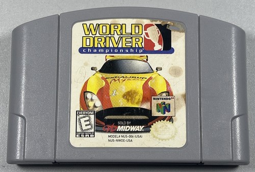 World Driver Championship Nintendo 64 1999 Authentic N64 - Picture 3 of 6
