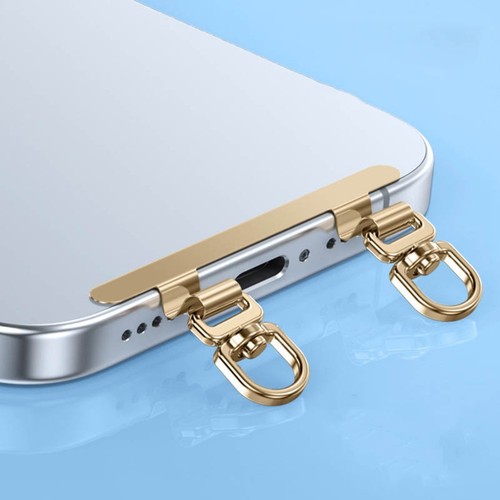 360-Grad-Upgrade ° Lanyards-Karte Metall Hängendes Stück Universell - Photo 15/15