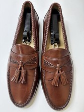 GORGEOUS ALLEN EDMONDS "MAXFIELD" USA MADE LOAFERS CHILI 11 D