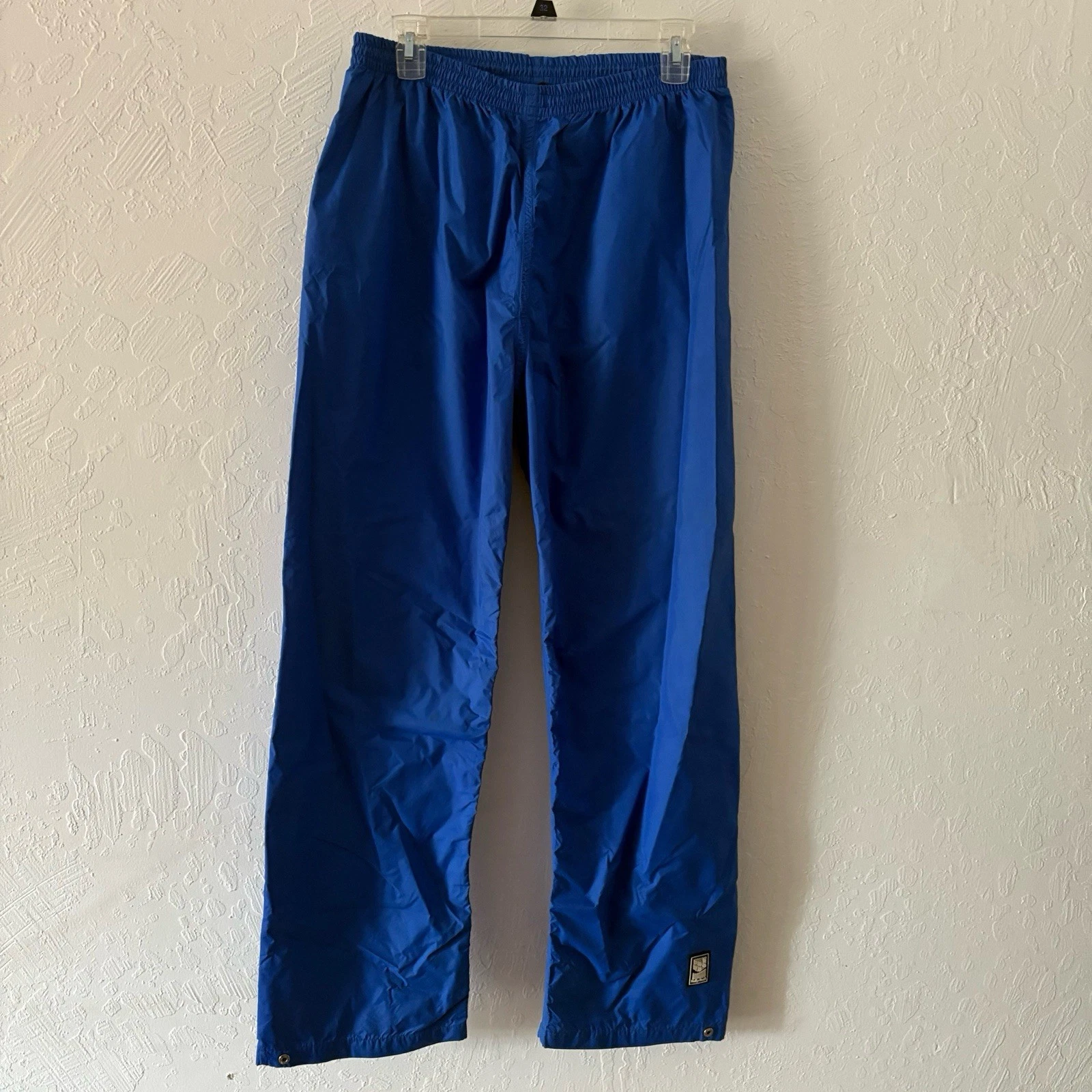 Vintage Helly Hansen Weather Blue Waterproof Breathable Nylon/Poly Pants Size L