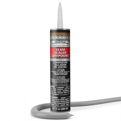 Barrier Bond Gray Seam Sealer Automotive Compound - 10.1fl.oz Tube Auto Body