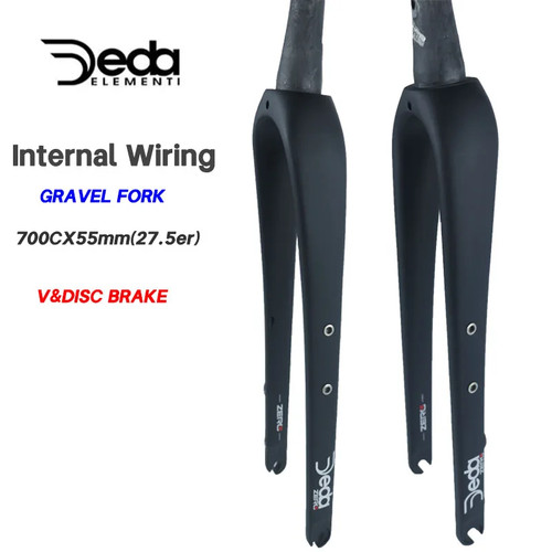 Gravel Carbon Road Bicycle Fork 28.6mm Disc Brake Bike 700C Thru Axle 12X100mm - Picture 30 of 30
